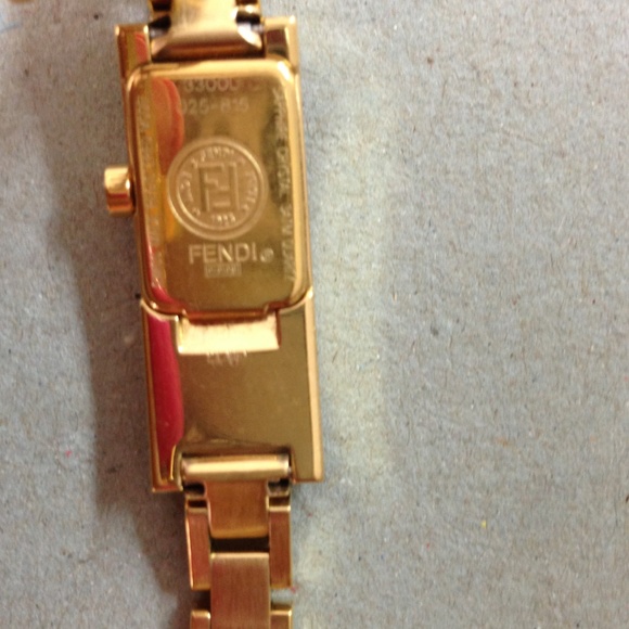 Gold Fendi Watch main image 5